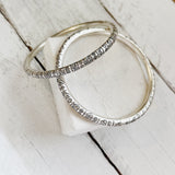 TRIBAL ETCHED BANGLE 60MM