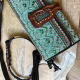 GYPSY GREEN -With shoulder strap.