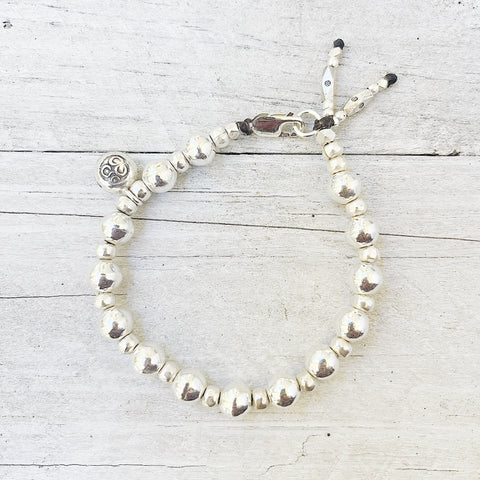 BUDDHIST BELL CHARM BRACELET