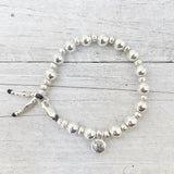 BUDDHIST BELL CHARM BRACELET