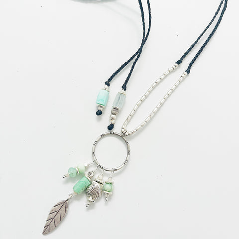 CHRYSOPRASE WILD BLOOM NECKLACE