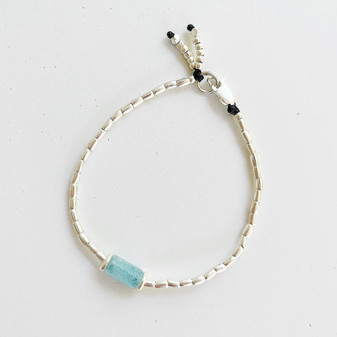 PETITE AQUAMARINE BRACELET