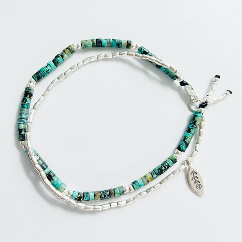 AFRICAN TURQUOISE ANKLET