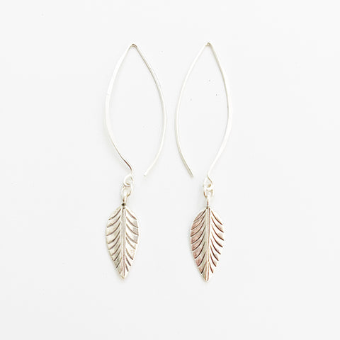FLOATING PALM EARRINGS