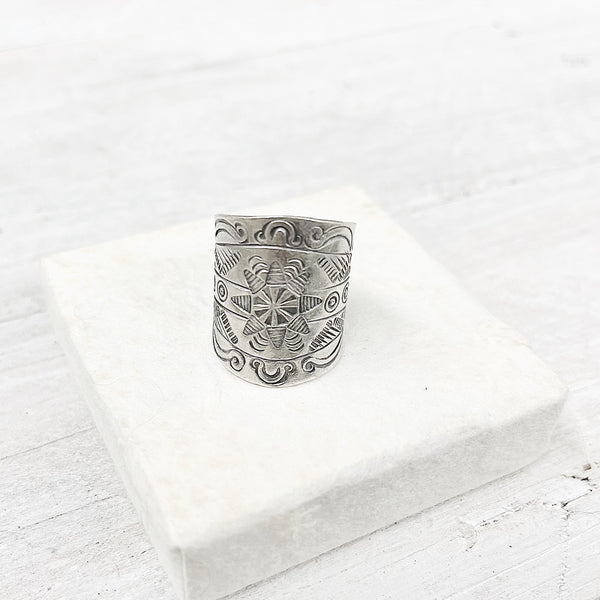 TRIBAL STAR RING