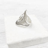 SILVER SPIRAL RING
