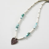 OCEAN HEART NECKLACE