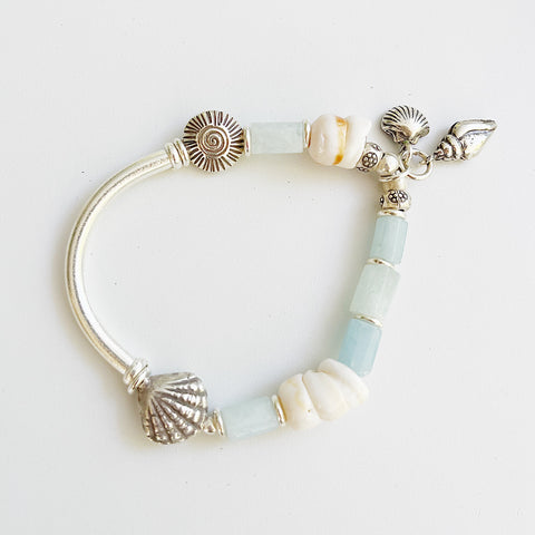 SEA WHISPER AQUAMARINE BRACELET