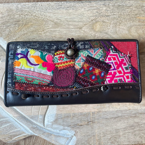 HMONG LEATHER WALLET #6