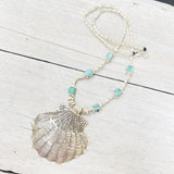 LARIMAR OCEAN NECKLACE