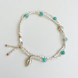 AMAZONITE OCEAN ANKLET