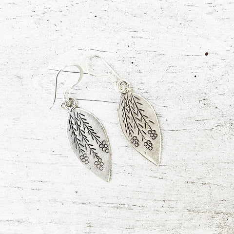 FLOWER VINE EARRINGS