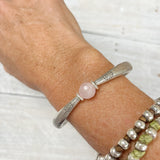 KUNZITE PEACE AND CLARITY BRACELET