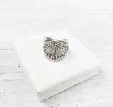 AZTEC LEAF RING