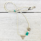 TURQUOISE LOVERS BRACELET/NECKLACE WRAP