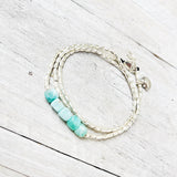 OCEAN TIDES LARIMAR BRACELET/NECKLACE WRAP