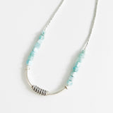 LARIMAR ENERGY HEALING NECKLACE