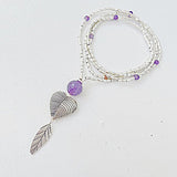 AMETHYST LOVE NECKLACE