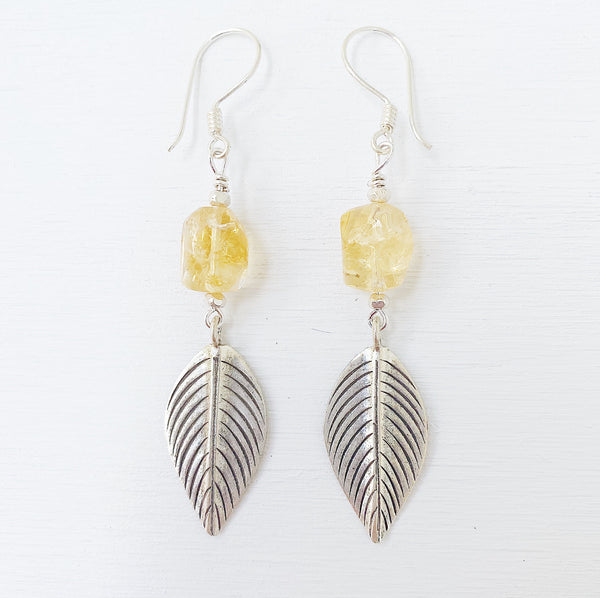 CITRINE LOVE & BALANCE EARRINGS