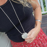 SILVER REFLECTIONS NECKLACE