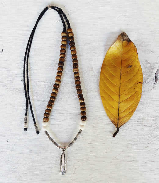 FEATHER WARRIOR NECKLACE