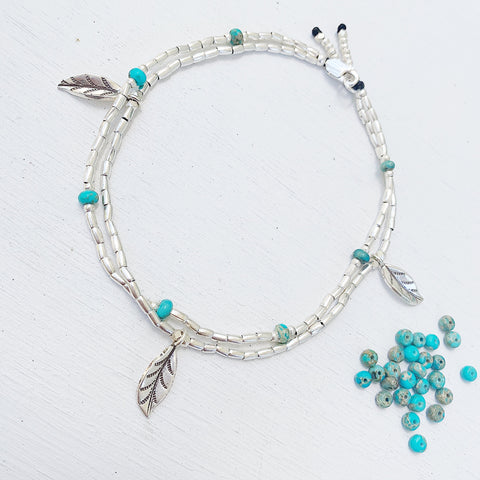TURQUOISE GYPSY ANKLET