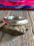 HAMMERED BANGLE 70MM - LARGE