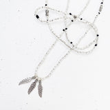 FAMILY OF FEATHERS NECKLACE