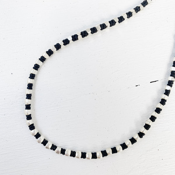 MENS HILL TRIBE SILVER NECKLACE