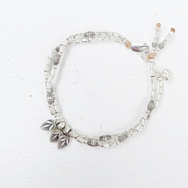 LOTUS LEAF TRILOGY BRACELET